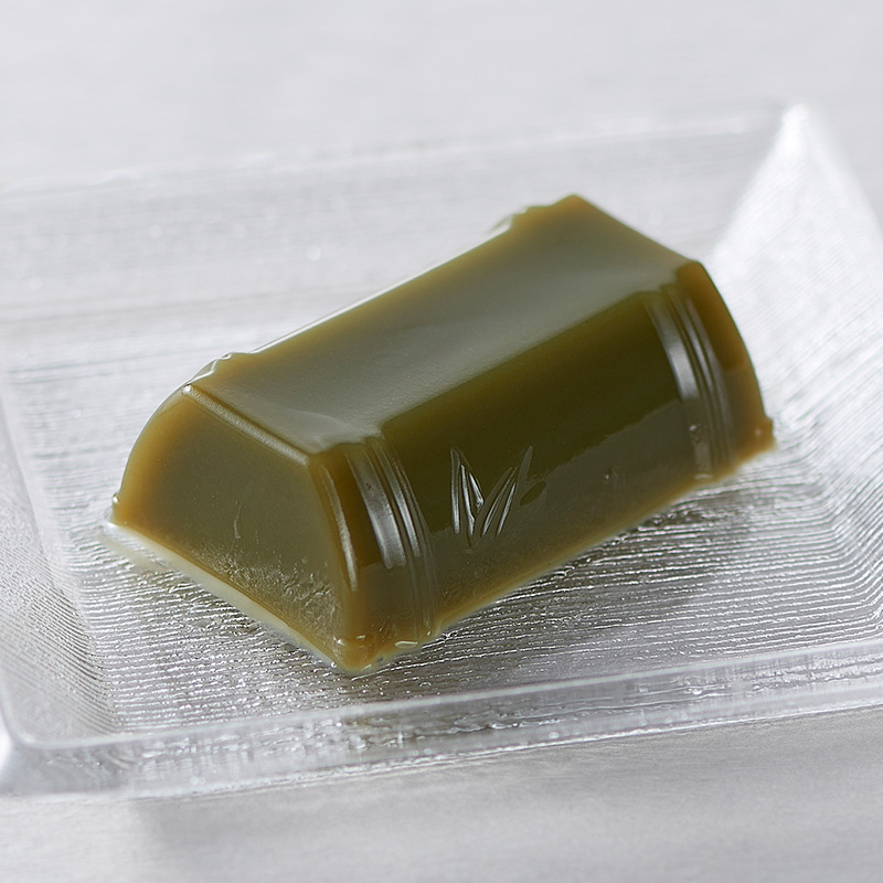 和菓子屋の水ようかん 抹茶(2個セット)(賞味期限：2027年2月28日)