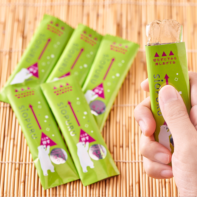 【送料込み】ワンプッシュゼリー塩ぷるウメ(箱売り/8袋入)