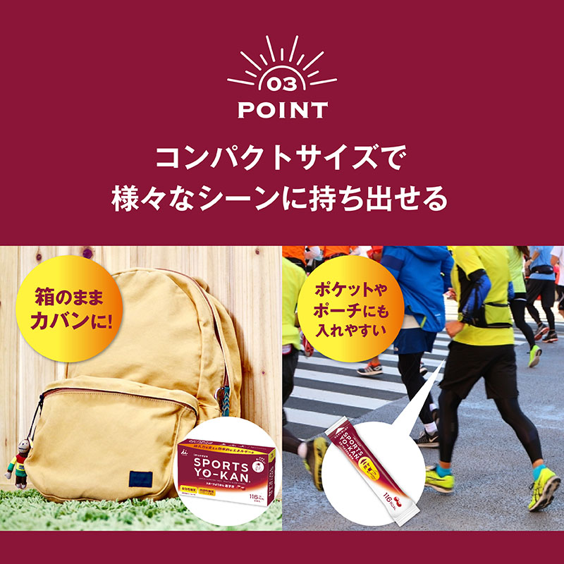 5本入スポーツようかん あずき