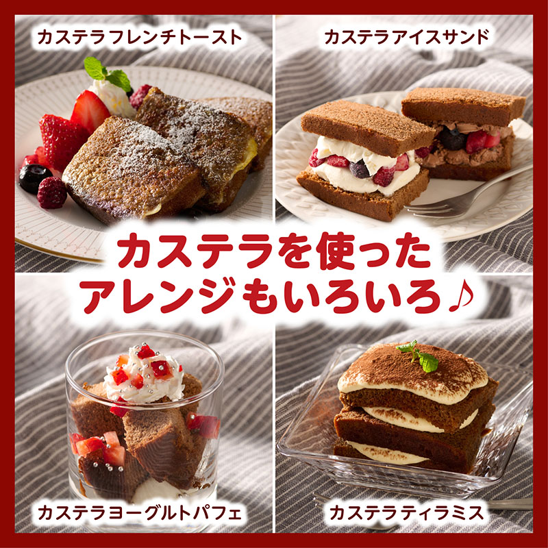 カステラ長崎チョコレート 4切れ入り