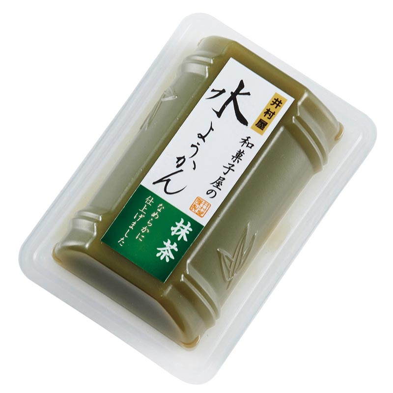 和菓子屋の水ようかん 抹茶(2個セット)(賞味期限：2027年2月28日)